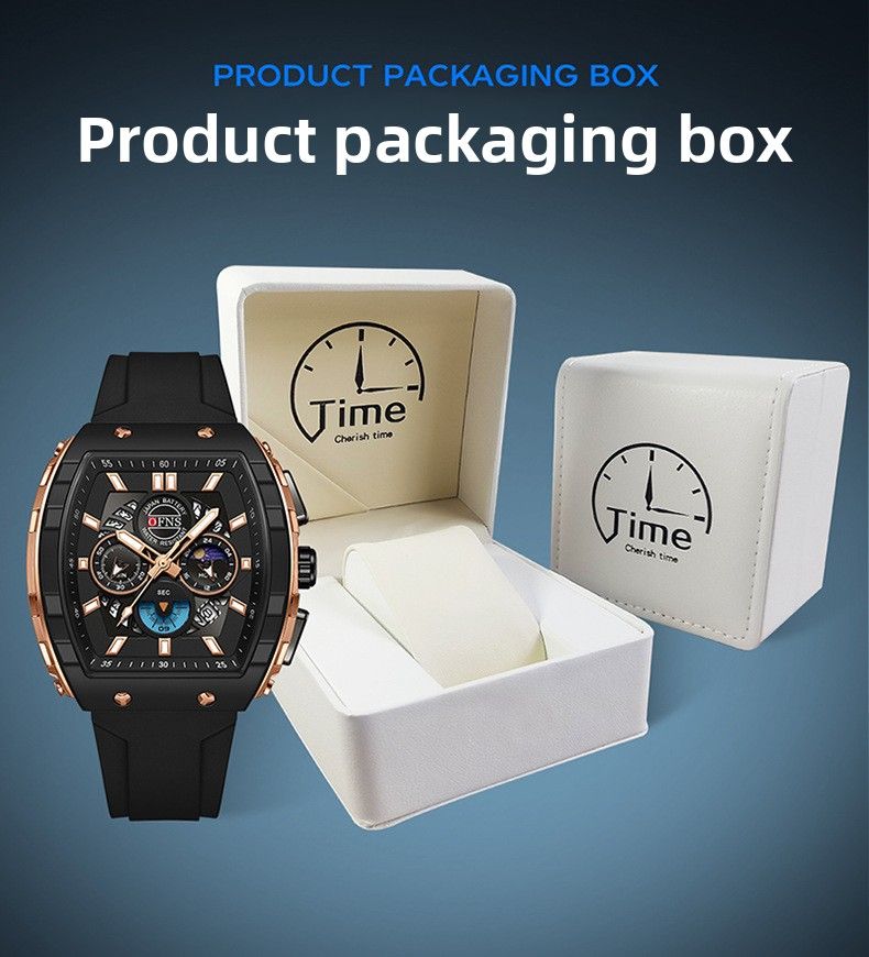 OFNS Cross-Border Hot-Selling Wristwa Multi-Function Chronograph Three-Eye Six-Hand Quartz Calendar Business Men's_voghion.com