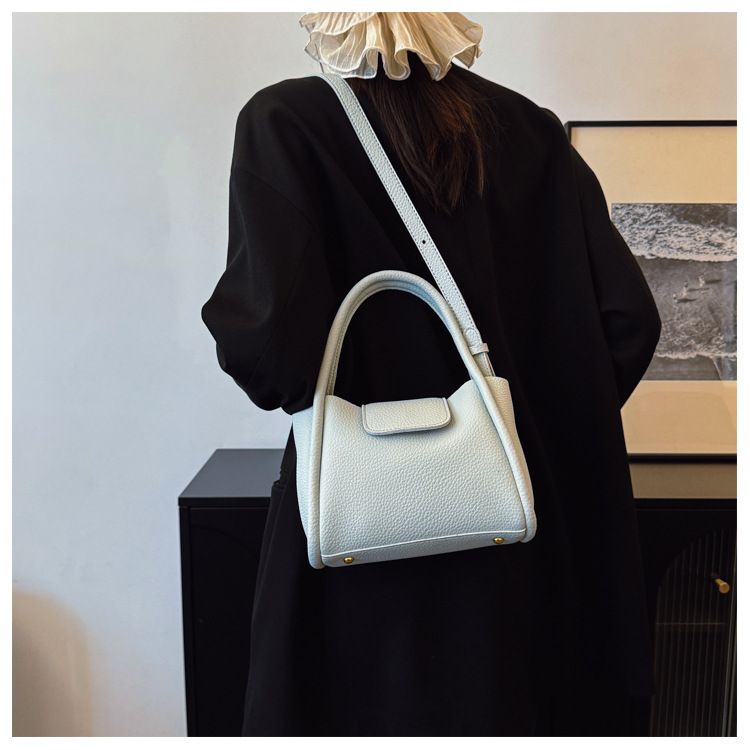 Borsa a tracolla singola semplice ed elegante in morbida pelle di alta qualità per donna, 2025, nuova borsa alla moda_voghion.com