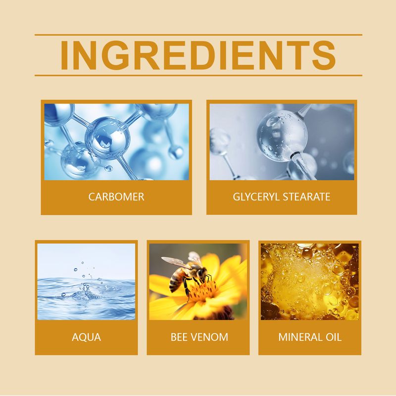 OUHOE Bee Venom Facial Care Cream Gently Moisturizes Brightens The Skin, Leaving It Delicate, Tender, And Soft_voghion.com