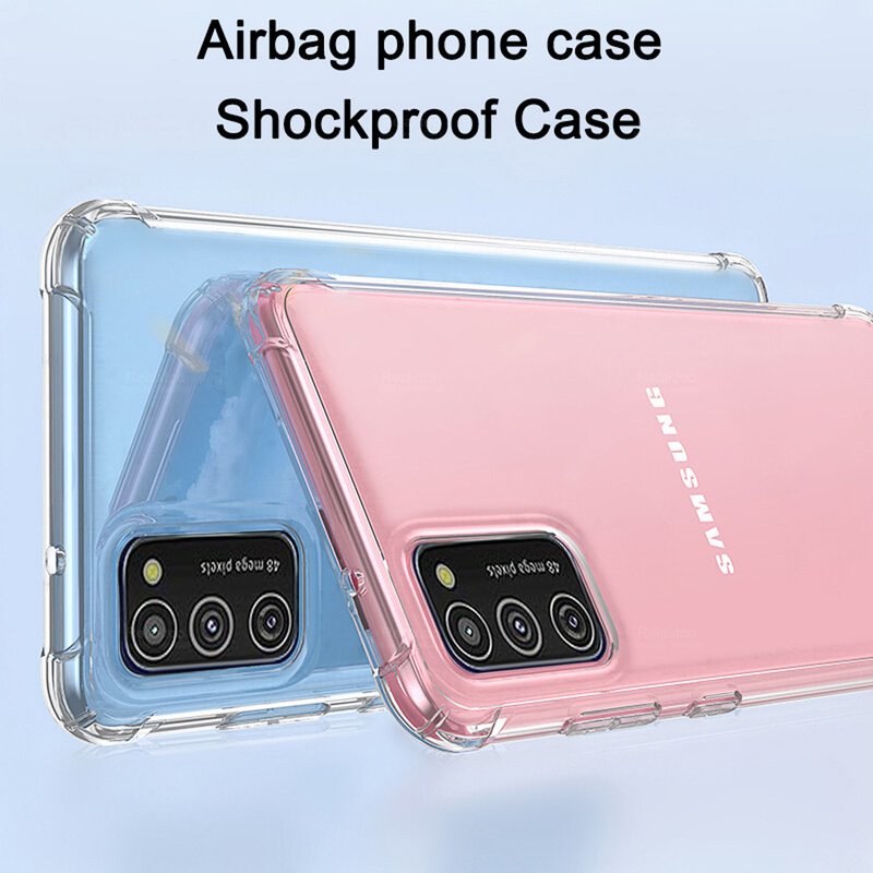 a02 fundas per Samsung a02s Custodia anticaduta Airbag Custodia trasparente Custodia morbida antiurto per Samsung_voghion.com