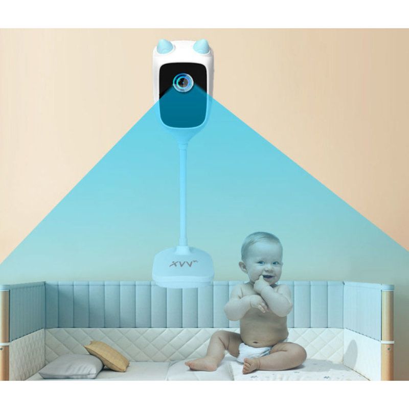 Já conectado à câmera Mijia, detecção de choro de bebê, monitoramento remoto móvel, interfone para acalmar crianças idosas e bebês_voghion.com