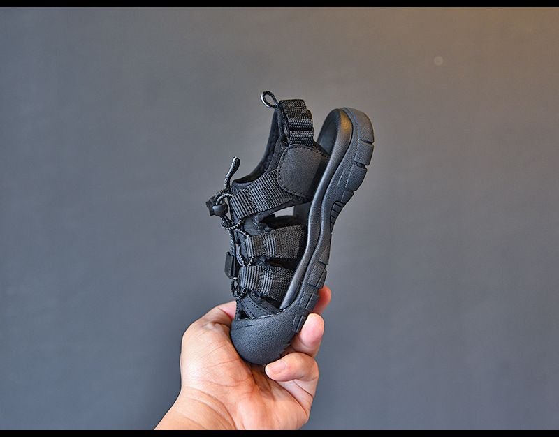 911 Été Nouvelles Sandales Baotou Décontractées Pour Garçons Filles Version Coréenne Chaussures Tendance De Plage Pour Enfants De L'université Du Collège_voghion.com