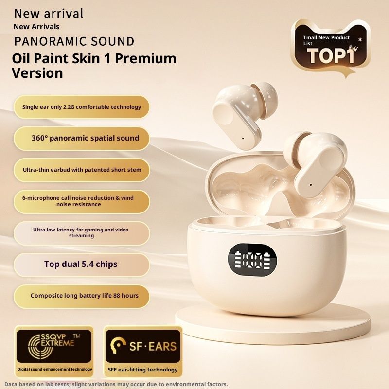 NeoGear Bluetooth Earphones 2025 New Official Genuine ENC True Wireless In-Ear Noise Cancelling Long Battery Life Sports_voghion.com