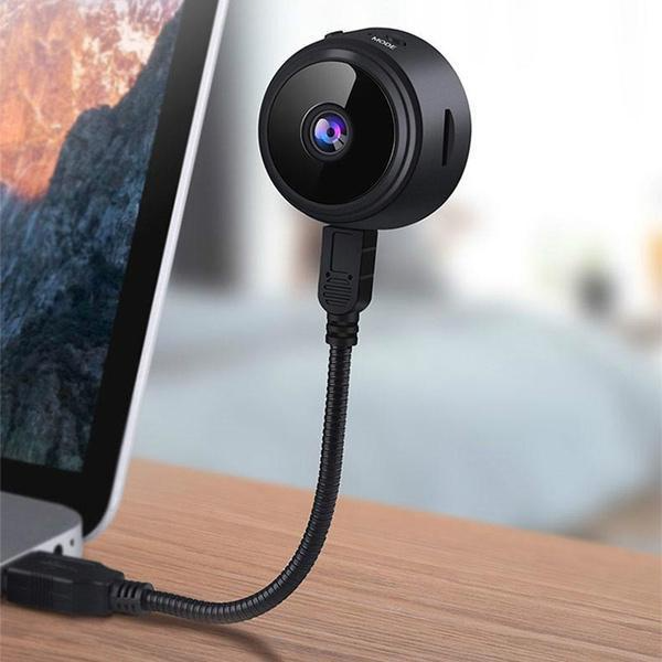 (1/2/4 szt.) 2023 Kamera Mini WiFi Szpieg Full HD 1080P Bezprzewodowa Ukryta Kamera Aktywowana Noktowizor Bezpieczeństwo Niania Kamera Nadzorcza Do Samochodu Dom Biuro_voghion.com