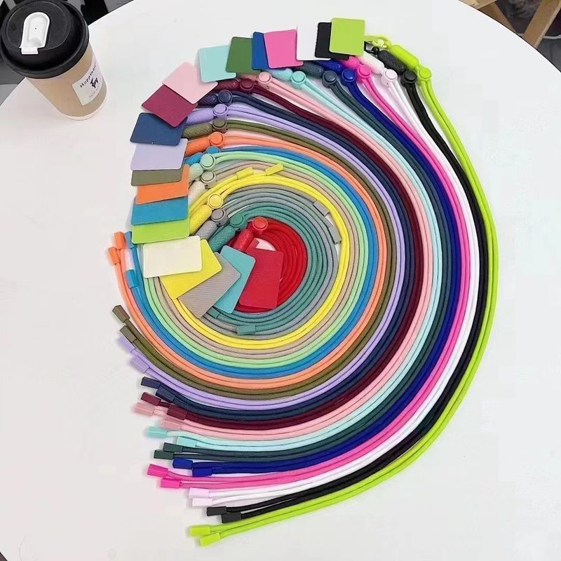 Tracolla di nuovo stile, collo a tracolla, chiave del cellulare alla moda, etichetta appesa, corda regolabile per evitare perdite_voghion.com