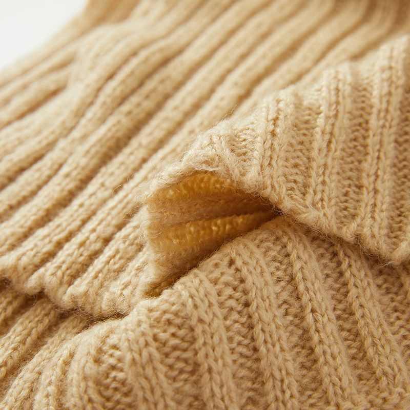 Grenzüberschreitender exklusiver Herbst- und Winterschal aus einfarbigem Mohair für Herren und Damen, einfarbig gestrickt, verdickter Schal, modisch, vielseitig_voghion.com