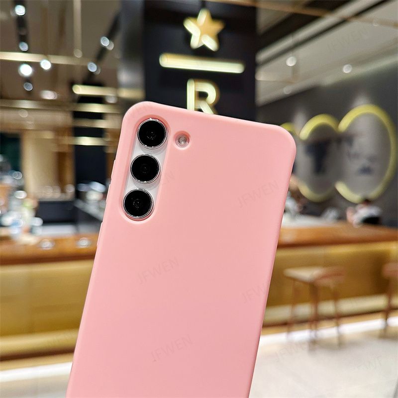 Étui de téléphone avec lanière et collier en bandoulière pour Samsung Galaxy S24 S23 S22 S21 S20 FE Plus Note 20 Ultra Coque arrière en silicone TPU souple_voghion.com