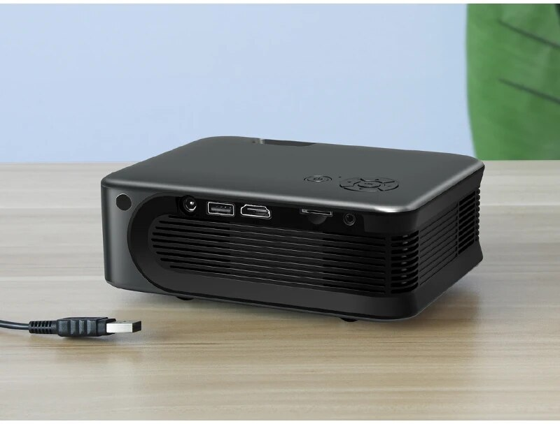 MINI projektor AUN A30 Prijenosno kućno kino LED projektor Videoprojektor Kino za 4k film preko HD porta za pametni telefon Laser_voghion.com