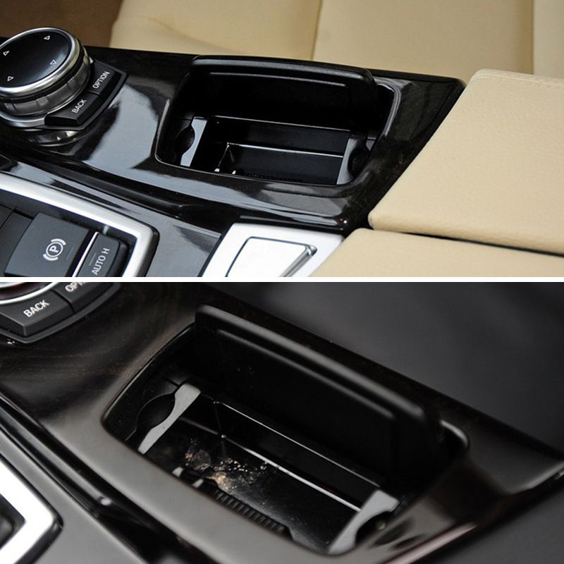 Car ABS Center Console Ashtray Assembly Box Cover Suitable For BMW 5 Series 2010-2017_voghion.com