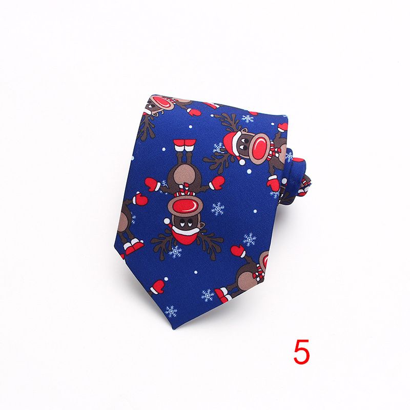 Ler New In Stock Men's Women's Polyester Silk Styles Multiple Colors Christmas Holiday Tie Manufacturer_voghion.com