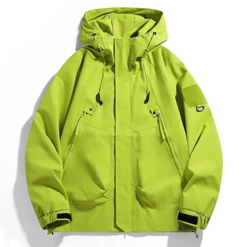 New Stormtrooper Hooded Work Jacket Casual Spring and Autumn Windproof Waterproof Loose Jacket Men's Versatile Sports_voghion.com