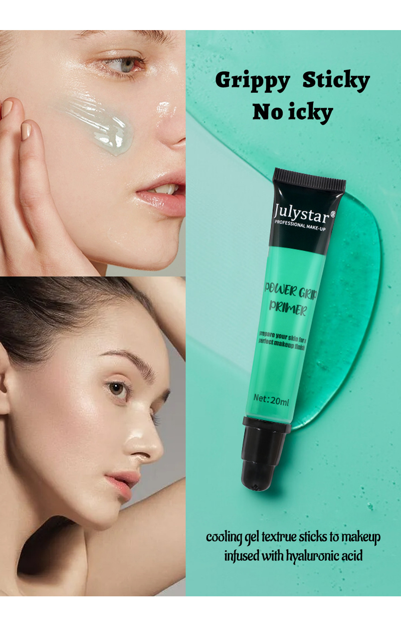 Aislamiento facial y ocular portátil como base Loción previa al maquillaje en gel invisible hidratante para poros_voghion.com