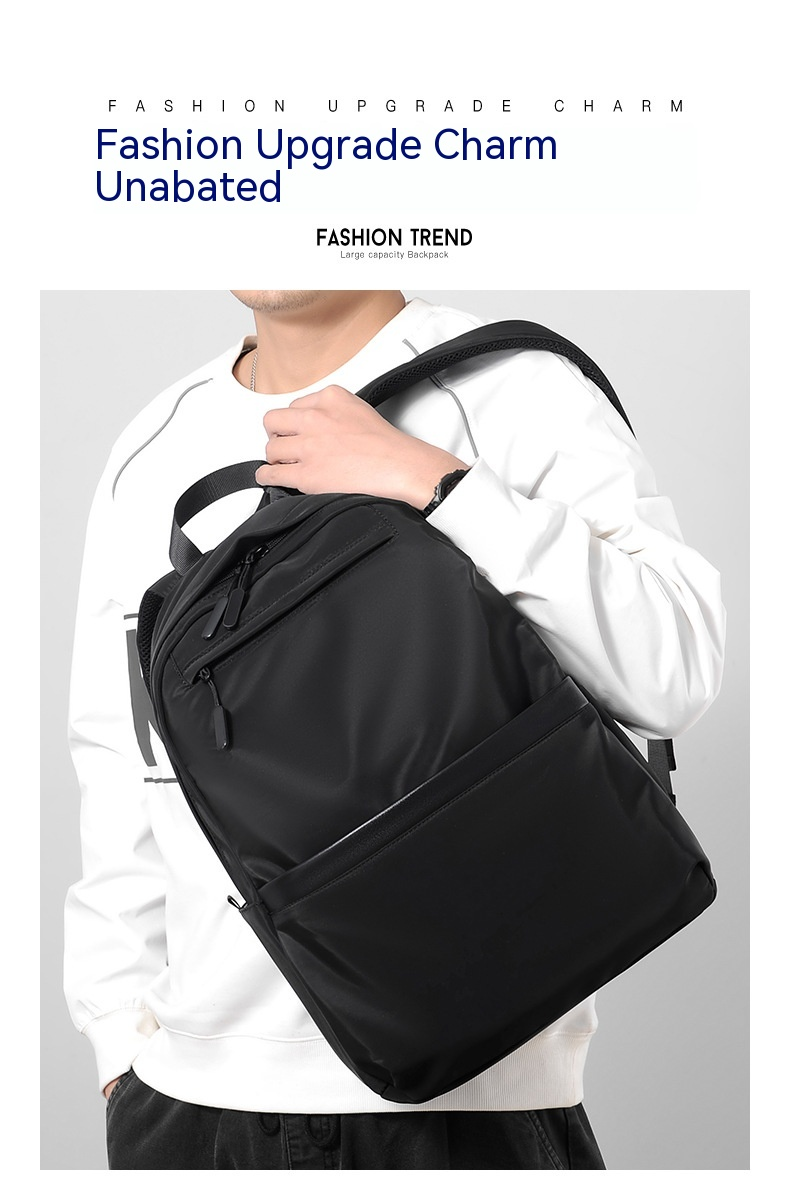 2024 New Men's Lightweight Backpack Men's Business Backpack Backpack Large Capacity Computer Bag Gift_voghion.com