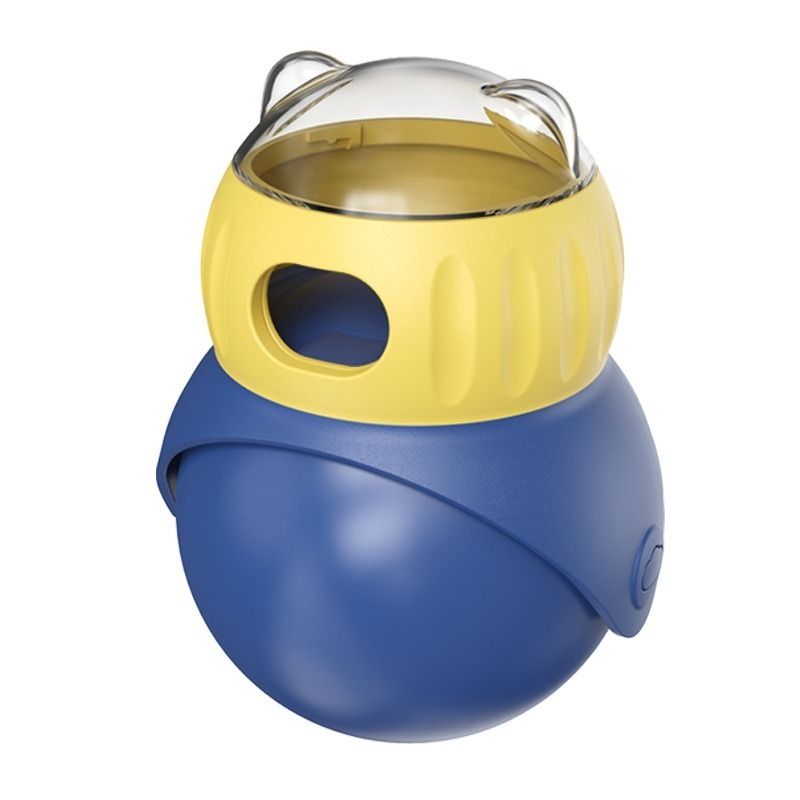 Interactive Toy For Cats, Cup With Perforated Food Ball, Owl, Cup, Shaking Toy, Slow Feeding, Protects Stomach, Pet By PawParty Store_voghion.com