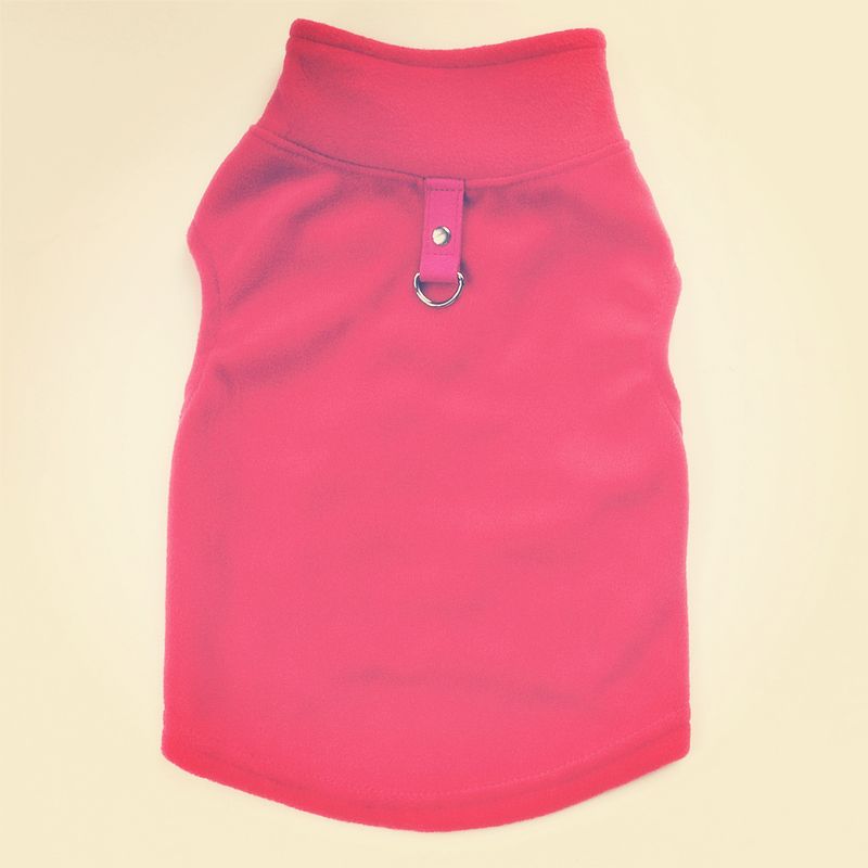 Abbigliamento per animali domestici diretto dalla fabbrica, per cani, autunno e inverno, in pile polare, fibbia di trazione, 27 colori brevettati, saranno oggetto di indagine_voghion.com