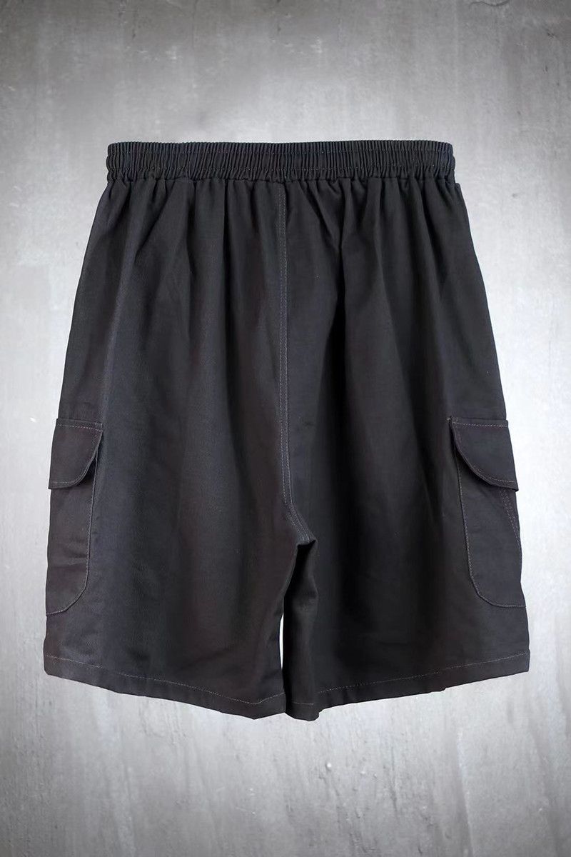 Herrenbekleidung Neue einfarbige Arbeitsshorts mit mehreren Taschen für Männer im Sommer locker gerade große Größe einfacher Freizeitsport_voghion.com