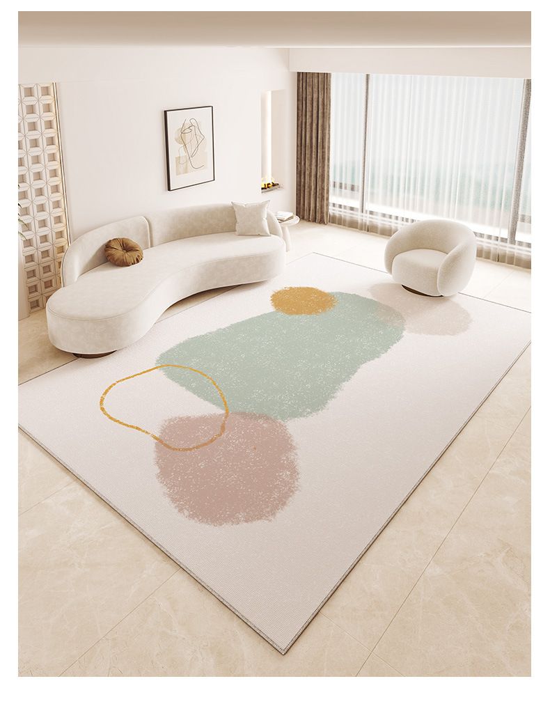 Cream Style Carpet Living Room Light Luxury High End Sofa Mat French Thickened Bedroom Bedside Carpet Non Slip Carpet_voghion.com