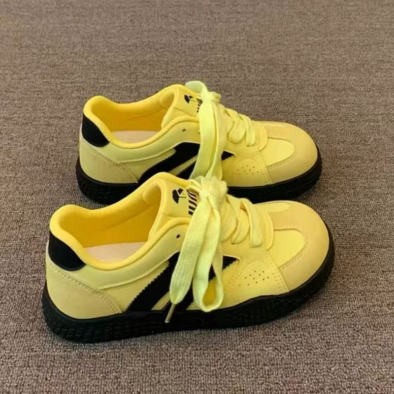 Niche Breathable Moral Training Shoes Women's Little White Shoes Show Feet Small Sports And Leisure Board Shoes_voghion.com