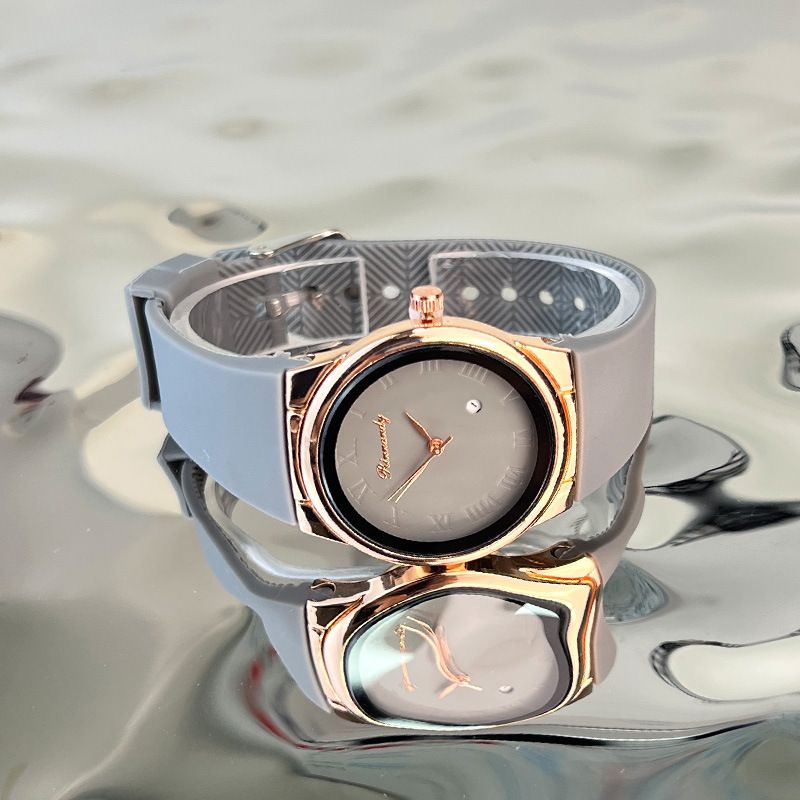 Schlanke Damenuhr mit römischem Hautgefühl, Armband, Quarzuhr, für den Alltag, Geburtstag, Jahrestag, Valentinstag_voghion.com