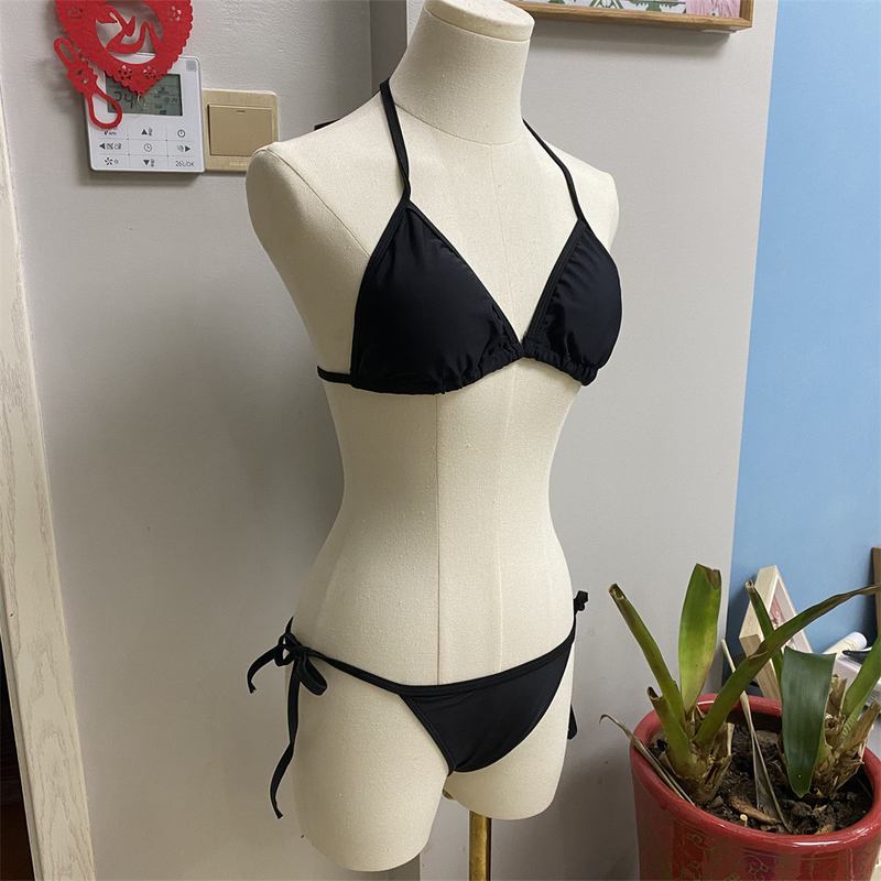 Damenmode, sexy Träger-Bikini-Größe, Brustraffung_voghion.com