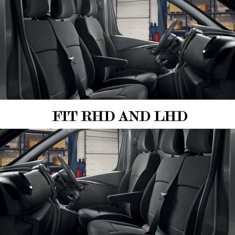 2+1 Van Covers Universal Fit Single Driver And Double Passenger Seat Vivaro Golf 3 7 Transit For Opel Antara_voghion.com