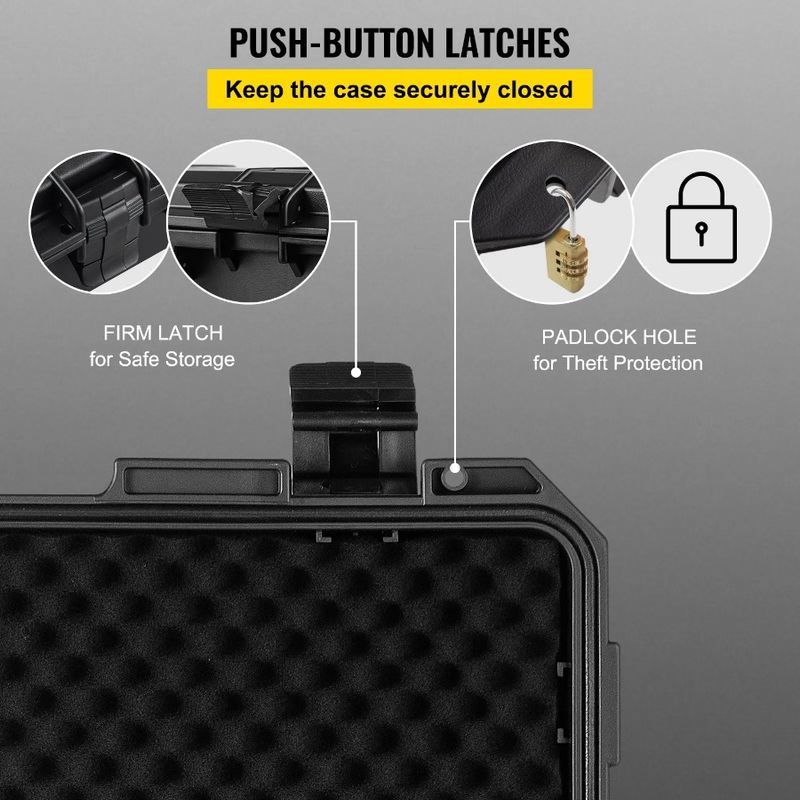 Case Customizable Shockproof Protective Foam 19 5 With Hard X 14 Case Camera Inches For Hard X Portable Waterproof Laptop Pist_voghion.com