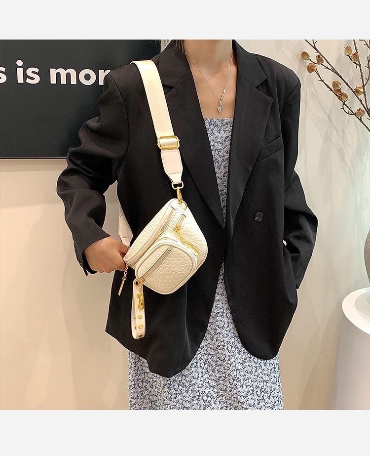 Neue modische und vielseitige gewebte Umhängetasche für Damen, Brusttasche, heißer Verkauf, Freizeittasche_voghion.com