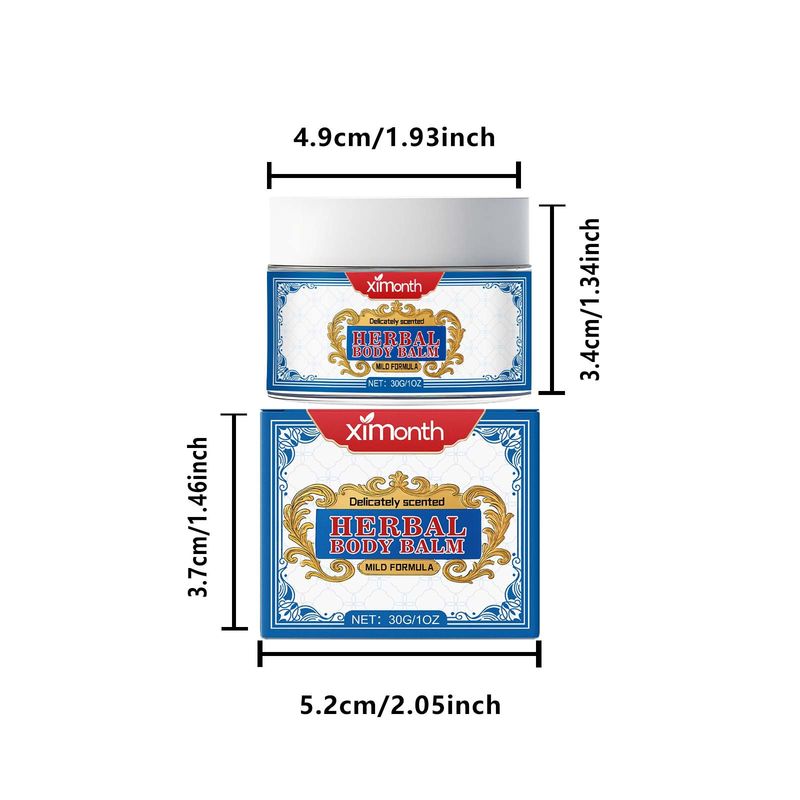 Crema de hierbas Ximonth Relajación a la hora de dormir Esencia vegetal Fragancia Cuidado diario Confort nocturno Sueño_voghion.com