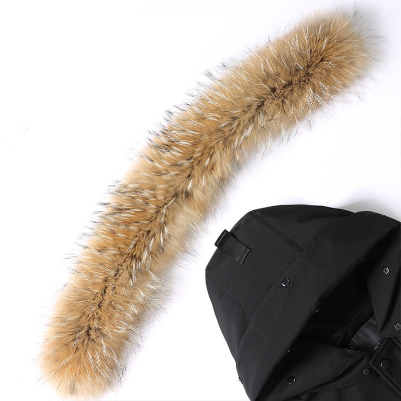 Men's Winter Fur-Trimmed Parka Coat, Rabbit Fur Lined Hooded Trench Coat With Fox Collar, Slim-Fit Mid-Length Outerwear For Business & Casual_voghion.com