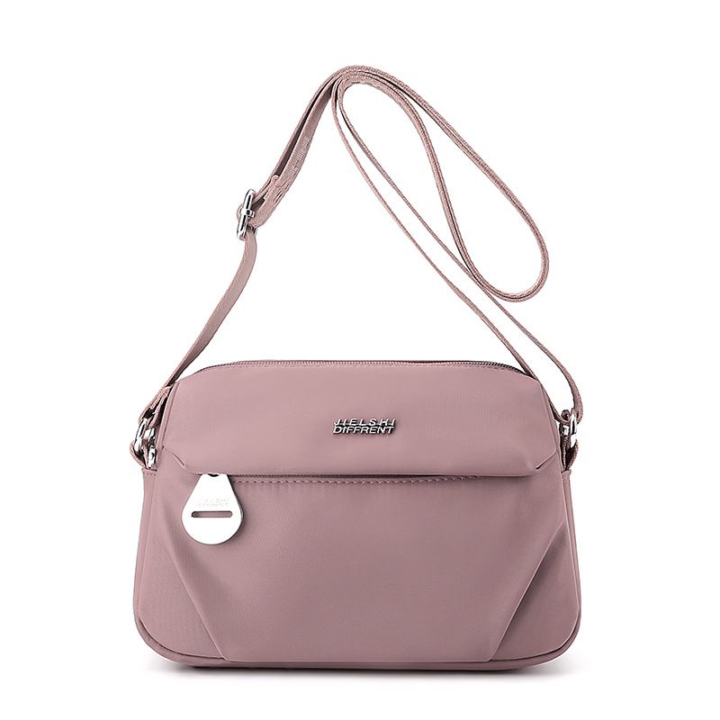 Nuova borsa a tracolla casual da donna, in nylon, semplice, versatile e di grande capacità_voghion.com