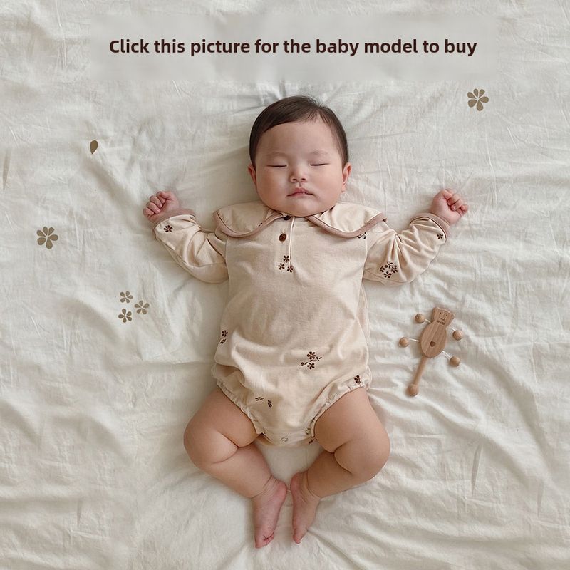 Pijamas para niños de estilo coreano Minicowmother, ropa de otoño e invierno para el hogar, ropa antibacteriana con aire acondicionado para bebés, traje para niños_voghion.com