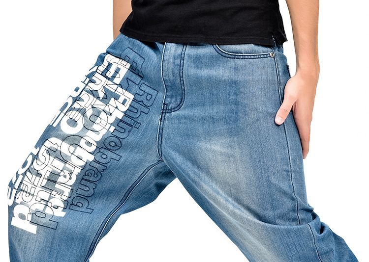 Vestiti da uomo taglie forti Tendenza autunno e inverno Nuovo pantaloni larghi più grassi più grassi Hip Hop grandi taglie da skateboard_voghion.com