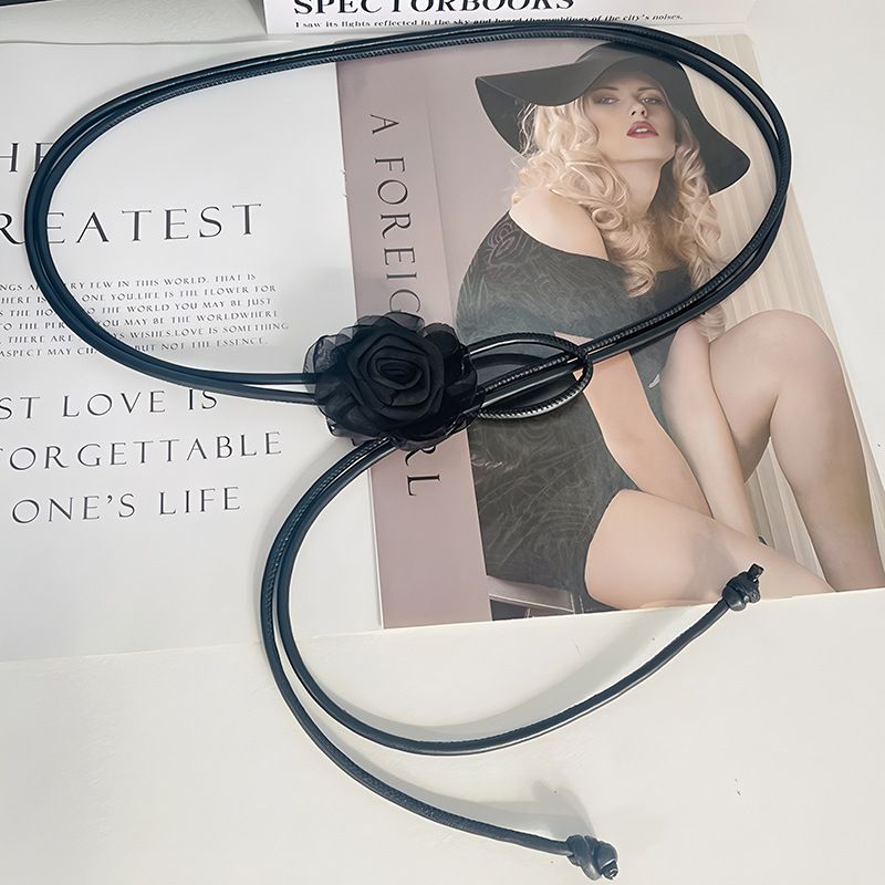 Lichte luxe etnische tailleband voor dames met strass-inleg, gouden riem, accessoire voor rok in paleisstijl met ketting_voghion.com