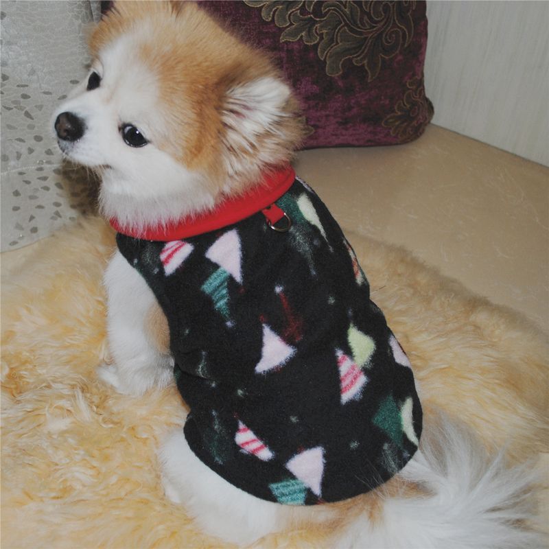 Abbigliamento per animali domestici diretto dalla fabbrica, per cani, autunno e inverno, in pile polare, fibbia di trazione, 27 colori brevettati, saranno oggetto di indagine_voghion.com