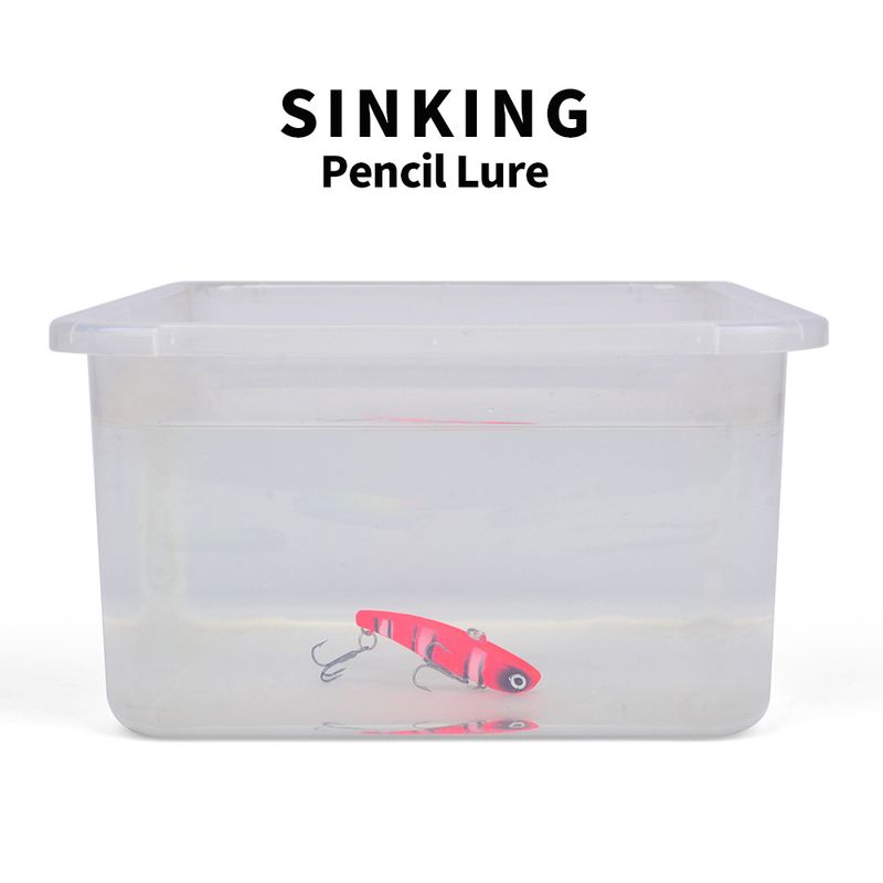 Bionic Pencil VIB 6cm 11g ABS-Kunststoff Köder 8 # Drei Haken Angelköder_voghion.com