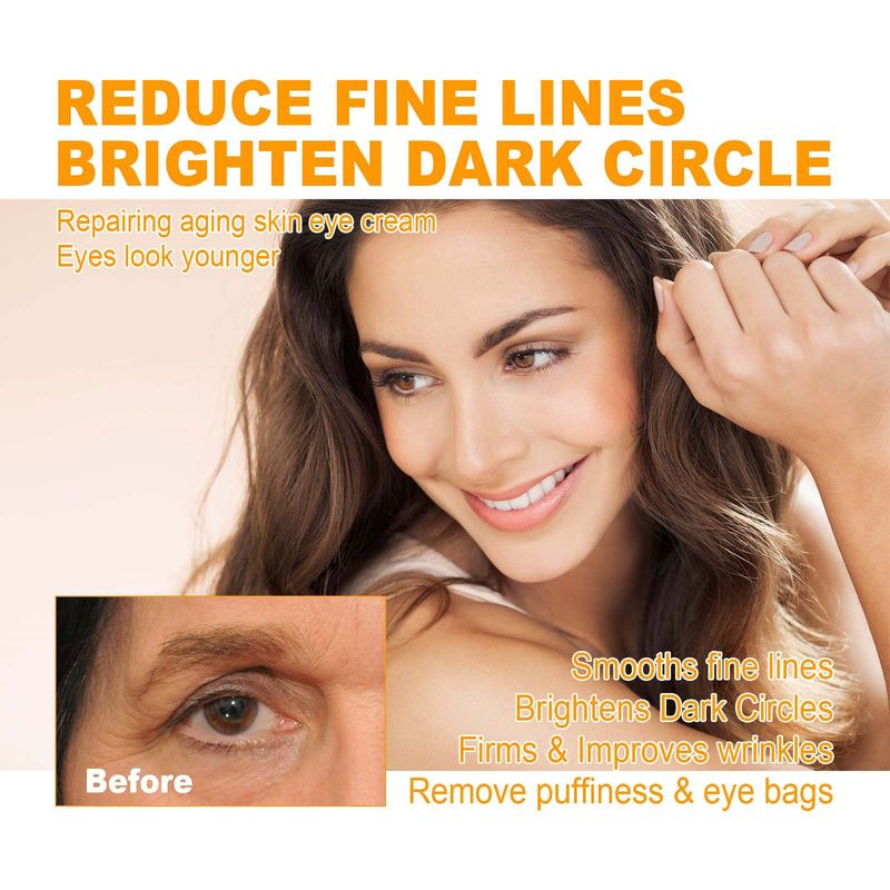 Krem pod oczy HOYGI 5D Peptide Eye Repair Cream rozjaśnia drobne zmarszczki, ujędrnia i wygładza kurze łapki oraz nawilża skórę_voghion.com