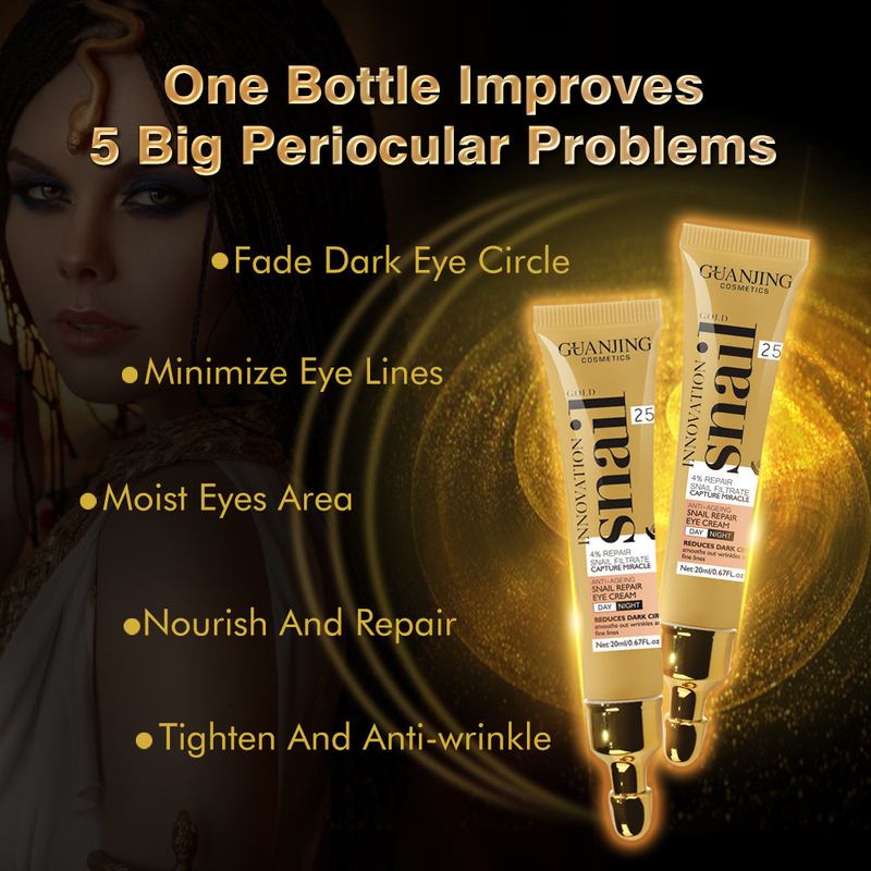 Creme Hidratante para Olhos Caracol e GuanJing_voghion.com