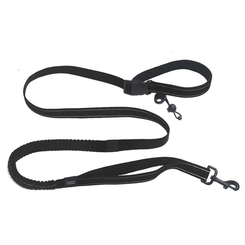 Running Pet Explosionsgeschützte, reflektierende, elastische, multifunktionale Hundeleine für den Außenbereich, einziehbar für große Hunde_voghion.com