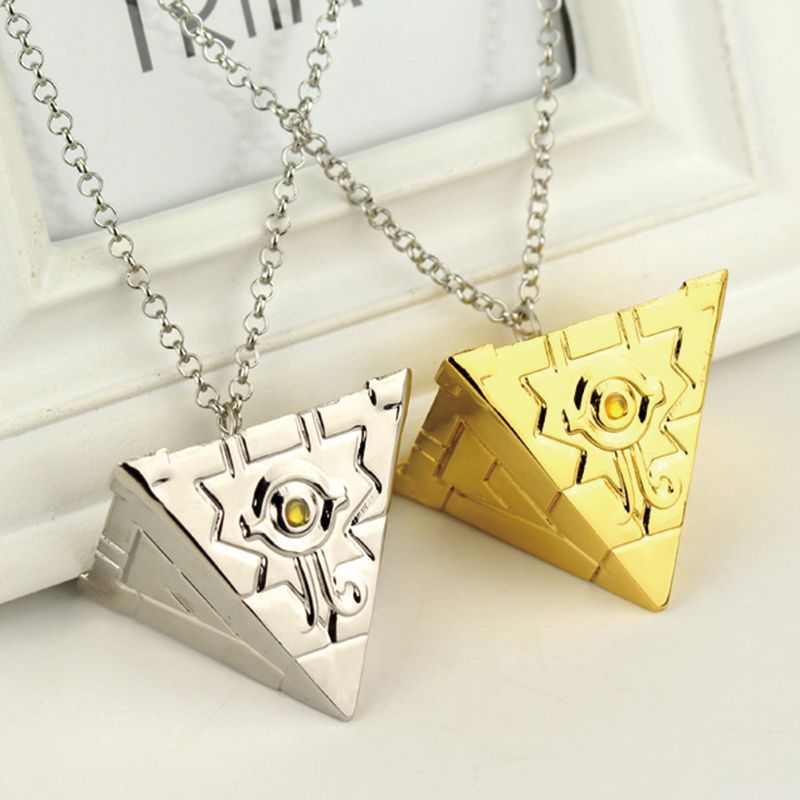 Ready Stock Anime Yu-Gi-Oh YGO Millenium Puzzle YuGiOh Yugi Millennium Pendant Necklace for Women and Men Jewelry Accessories_voghion.com
