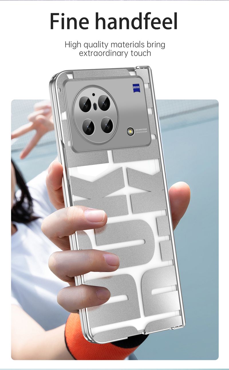 For Vivo X Fold Luxury High Quality Fashion Anti Drop Simple Thin Phone Case_voghion.com