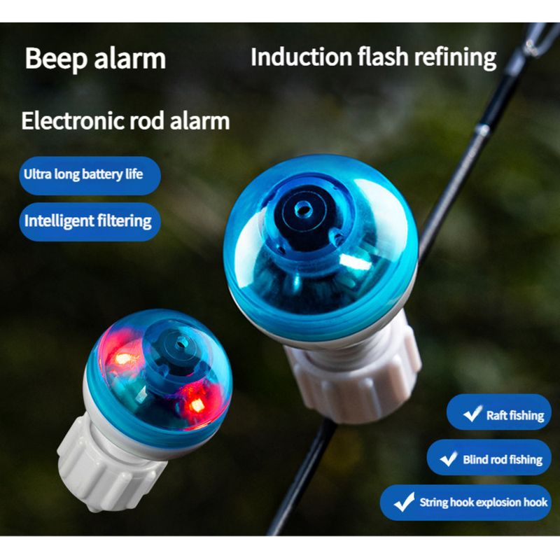 Chilun Electronic Automatic Tip High Sensitivity Sea Rod Alarm Night Fishing Sensing Light_voghion.com