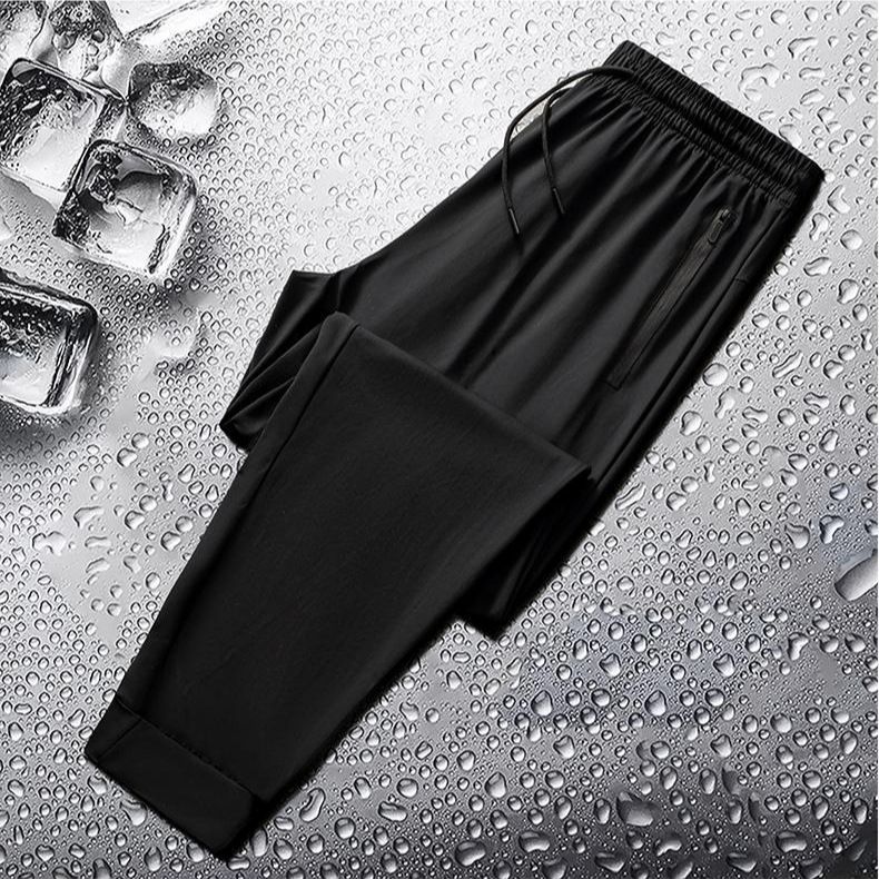Pantalon de sport droit tendance pour homme, coupe ample et décontractée, idéal pour l'été et le printemps, qualité imbattable. Pantalon de survêtement américain_voghion.com