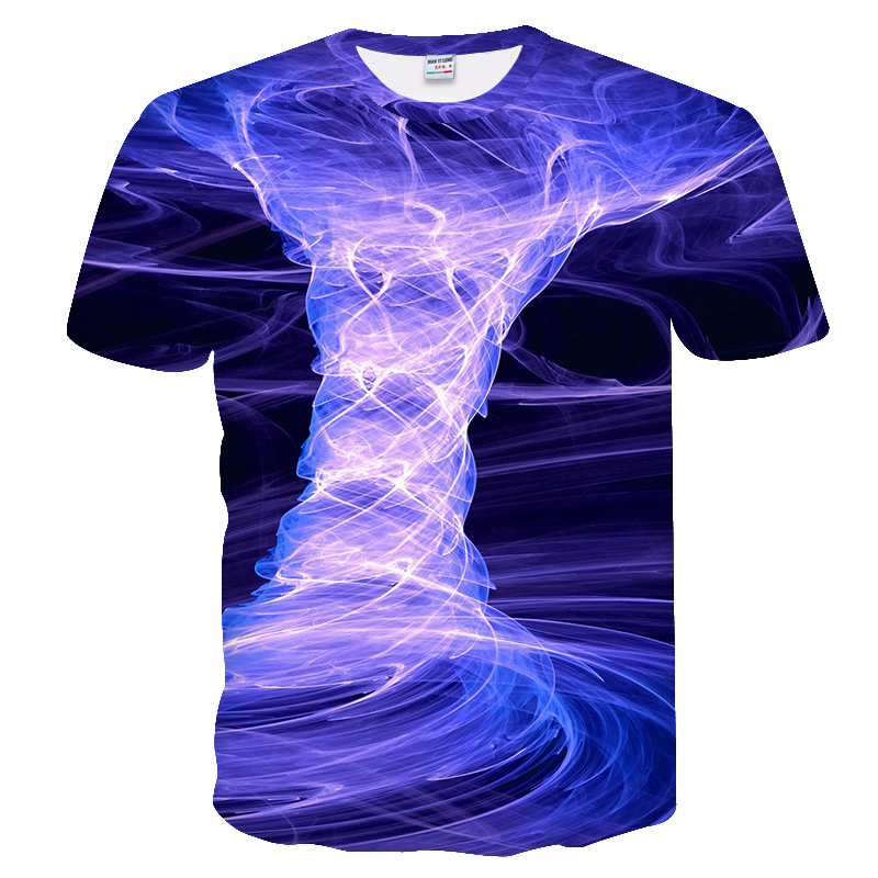Meeste moodne 3D-prinditud suvine lühikeste varrukatega Venom T-särk, naiste ülisuur Harajuku T-särk_voghion.com