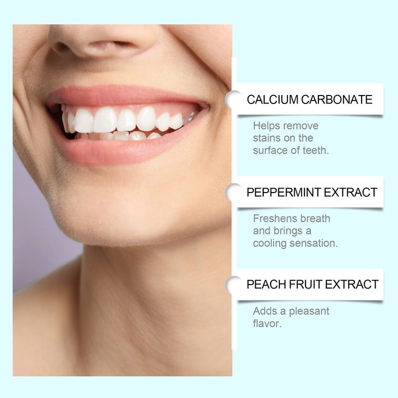 Oralhoe Zahnpasta für frischen Atem und Zahnfleisch, sanfte Reinigung, gelbe Zähne, Zahnstein, tägliche Mundpflege_voghion.com