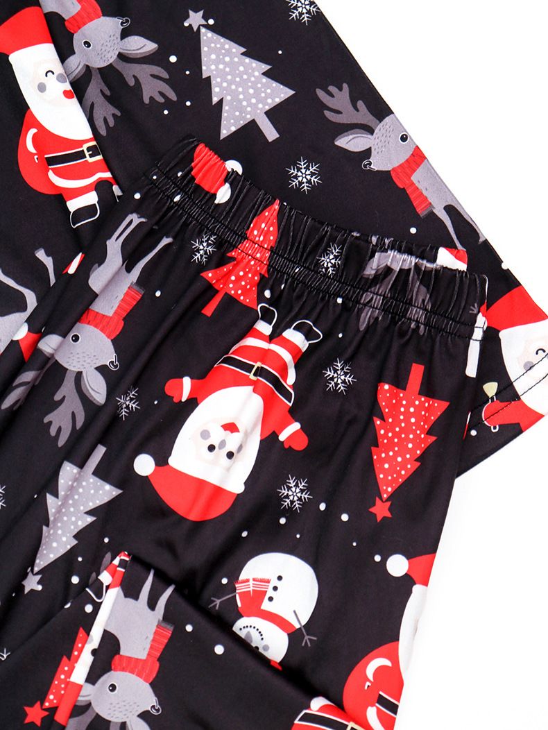 Autumn And Winter Comfortable Casual Loungewear Women's Christmas Pajamas Set_voghion.com