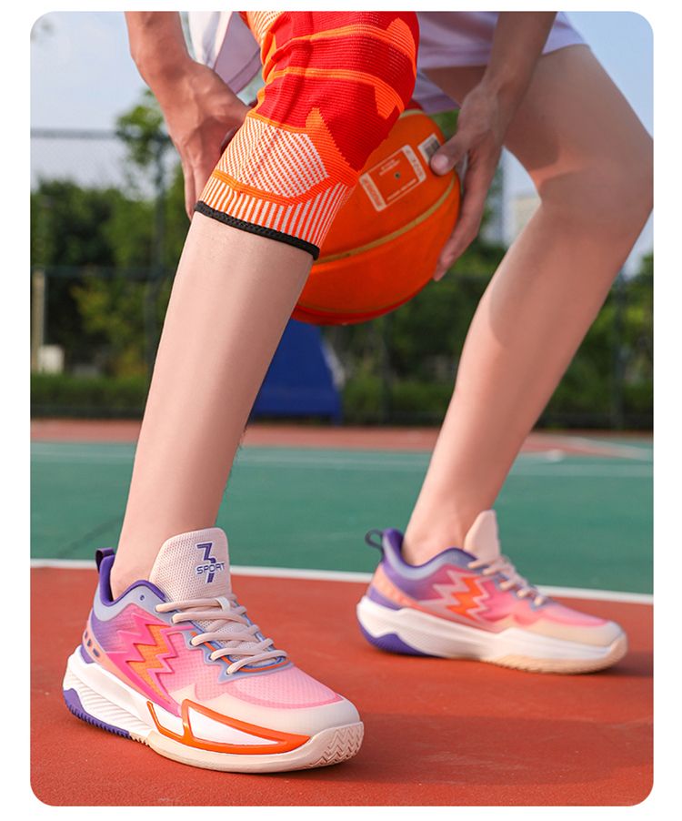 Zapatillas de baloncesto transpirables y antideslizantes para hombre, con plataforma, coloridas, para mujer_voghion.com