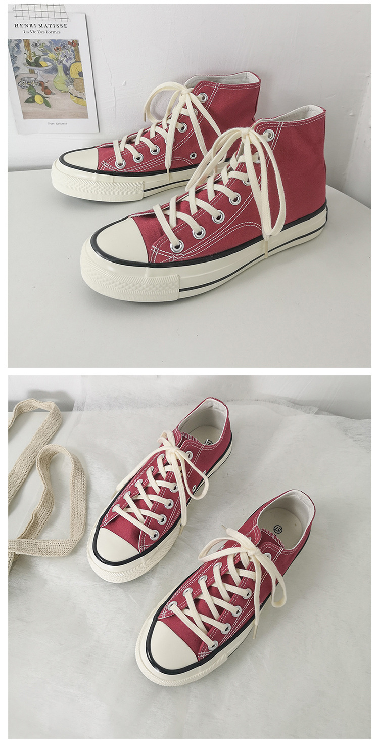 Casual Men Womens Shoes Classic Star Sneakers Chuck Student MIS-18 Platform Stras canvas Casual Shoes
_voghion.com