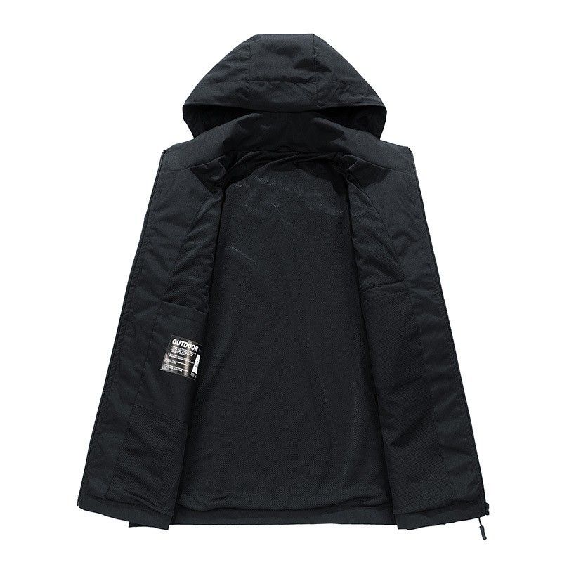 Veste de ski et d'alpinisme épaisse et imperméable pour homme, coupe-vent, ample, pour l'extérieur, automne-hiver_voghion.com