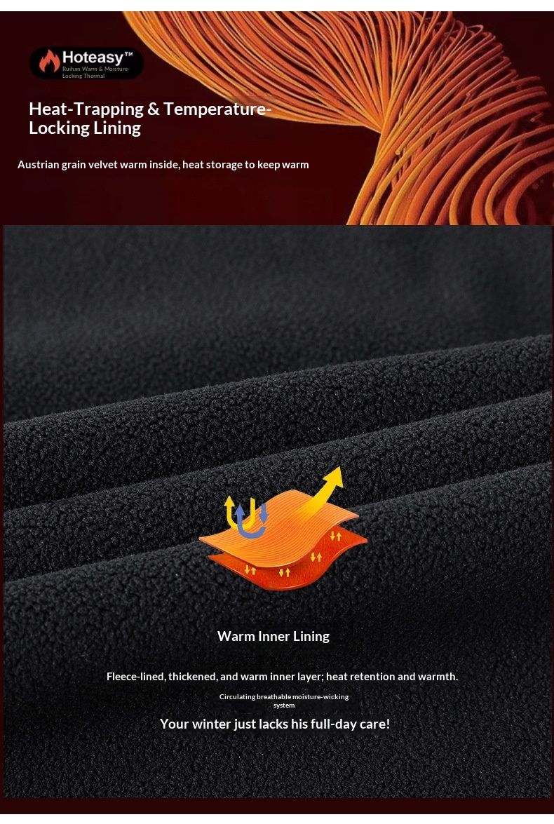 001 Outdoor Three-Proof Sports Women, Autumn And Winter Thickened Warm Hiking Waterproof Softshell Pants, Fleece-Lined Pants_voghion.com