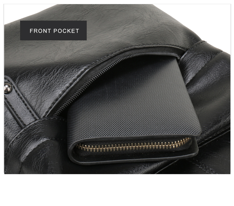 VORMOR Marke Männer Schule Rucksack Mode Wasserdichte Reise Casual Leder Bücher Tasche Männlich_voghion.com